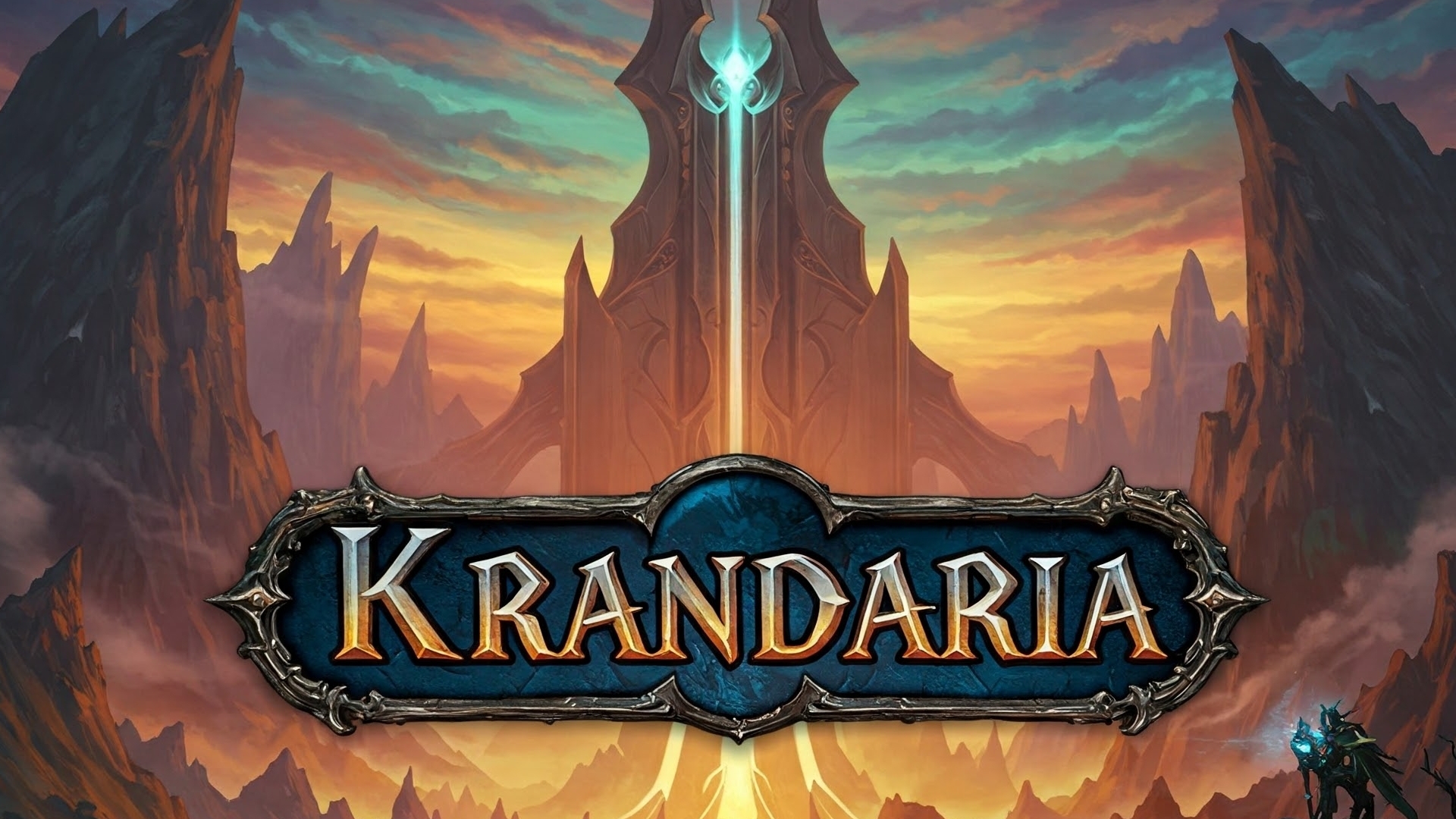 Krandaria warrior overlooking a kingdom