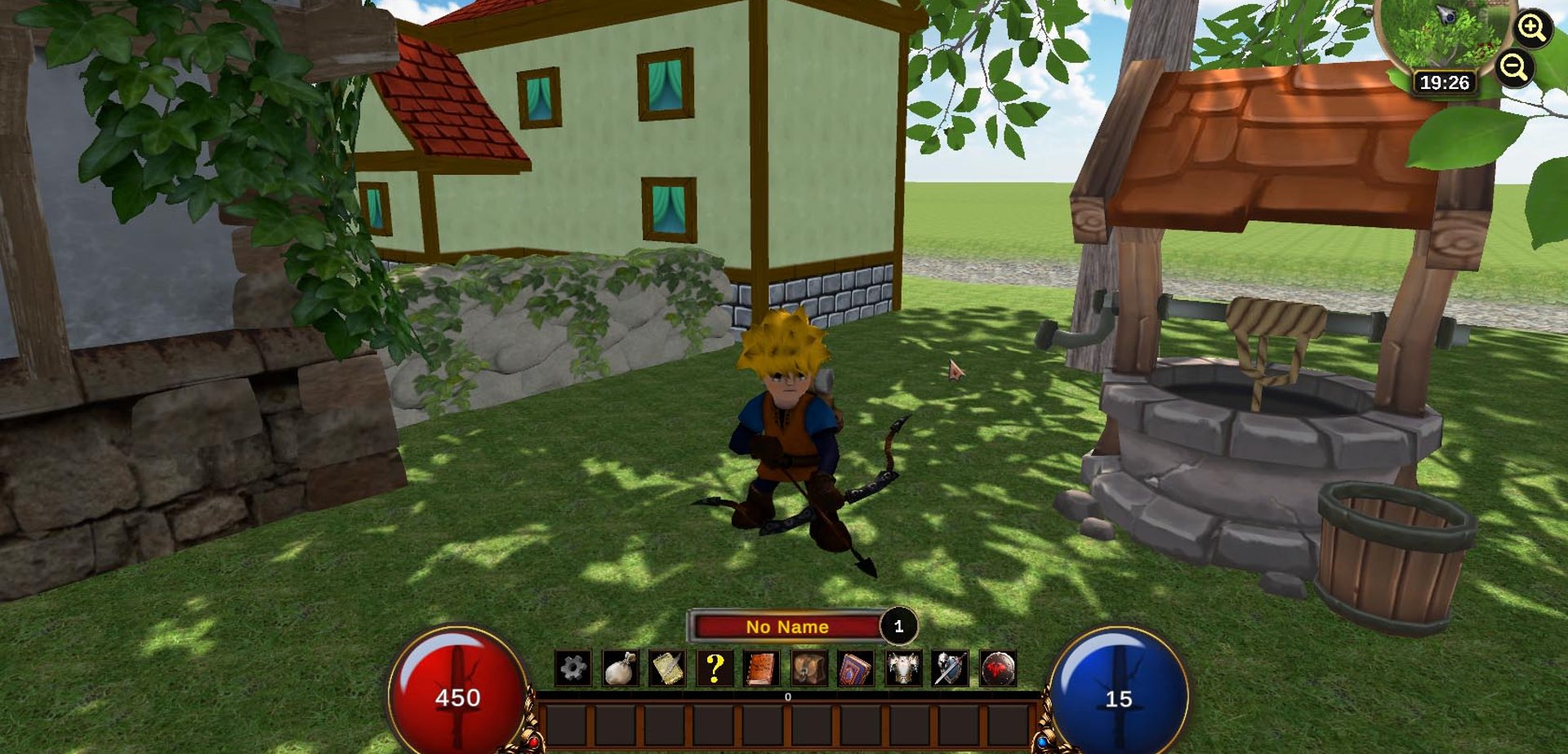Fantasy role-playing world